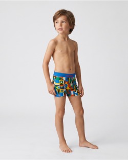 Bañador Boxer Niño – COLOR