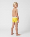 Boxer de bain garçon – PANTONE Jaune vue 3