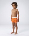 Boxer de bain garçon – PANTONE Orange vue 2