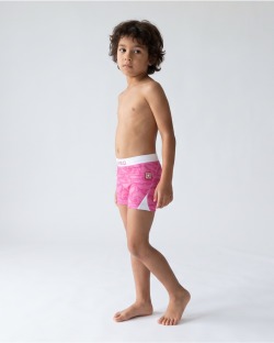 Boxer de bain garçon – PANTONE Rose