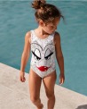 Maillot de bain 1 pièce fille – BLANCMANGA vue 1