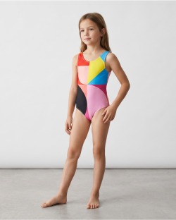 Maillot de bain 1 pièce fille – GEOMETRIC