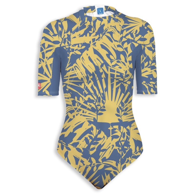 Rashguard UV 80 → FEUILLAGEJAUNE - 2