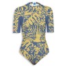 Rashguard UV 80 → FEUILLAGEJAUNE - 2