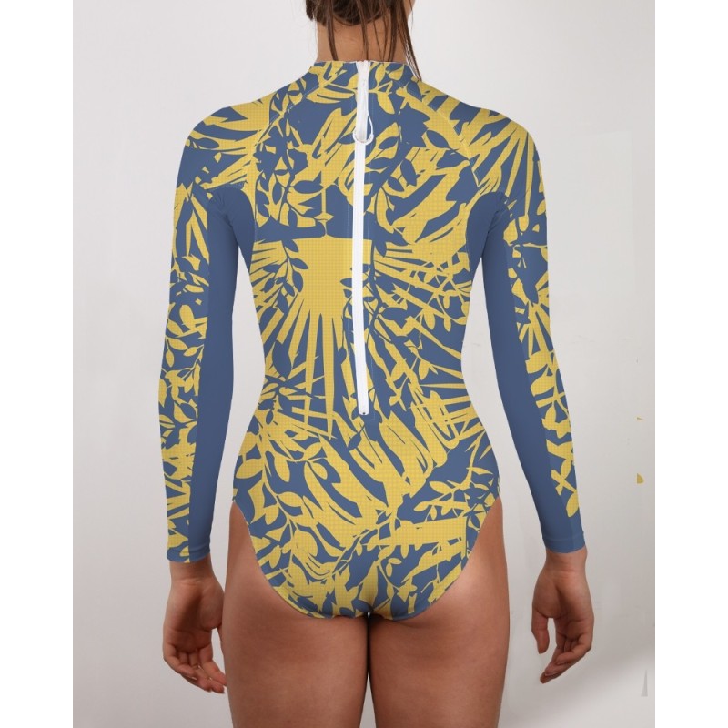 Rashguard UV 80 → FEUILLAGEJAUNE - 8