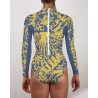Rashguard UV 80 → FEUILLAGEJAUNE - 8