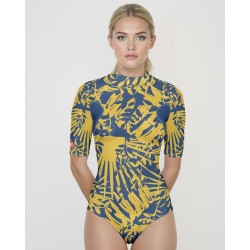 Rashguard UV 80 → FEUILLAGEJAUNE - 1