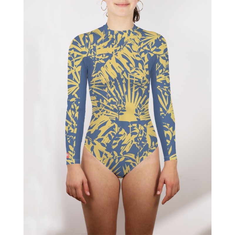 Rashguard UV 80 → FEUILLAGEJAUNE - 5