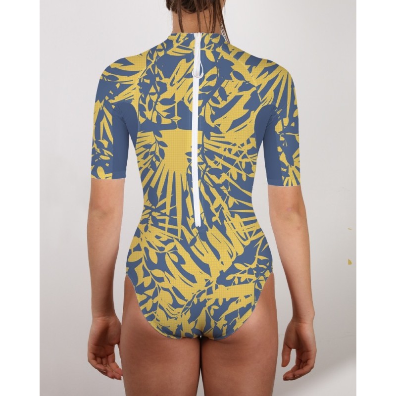 Rashguard UV 80 → FEUILLAGEJAUNE - 4