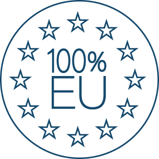 picto fabrication 100% europeen 