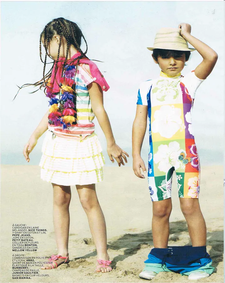 L'OFFICIEL ENFANT — page intérieure