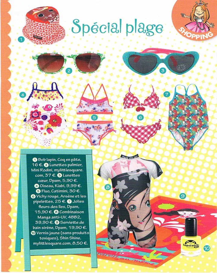 LES PETITES PRINCESSES — page intérieure