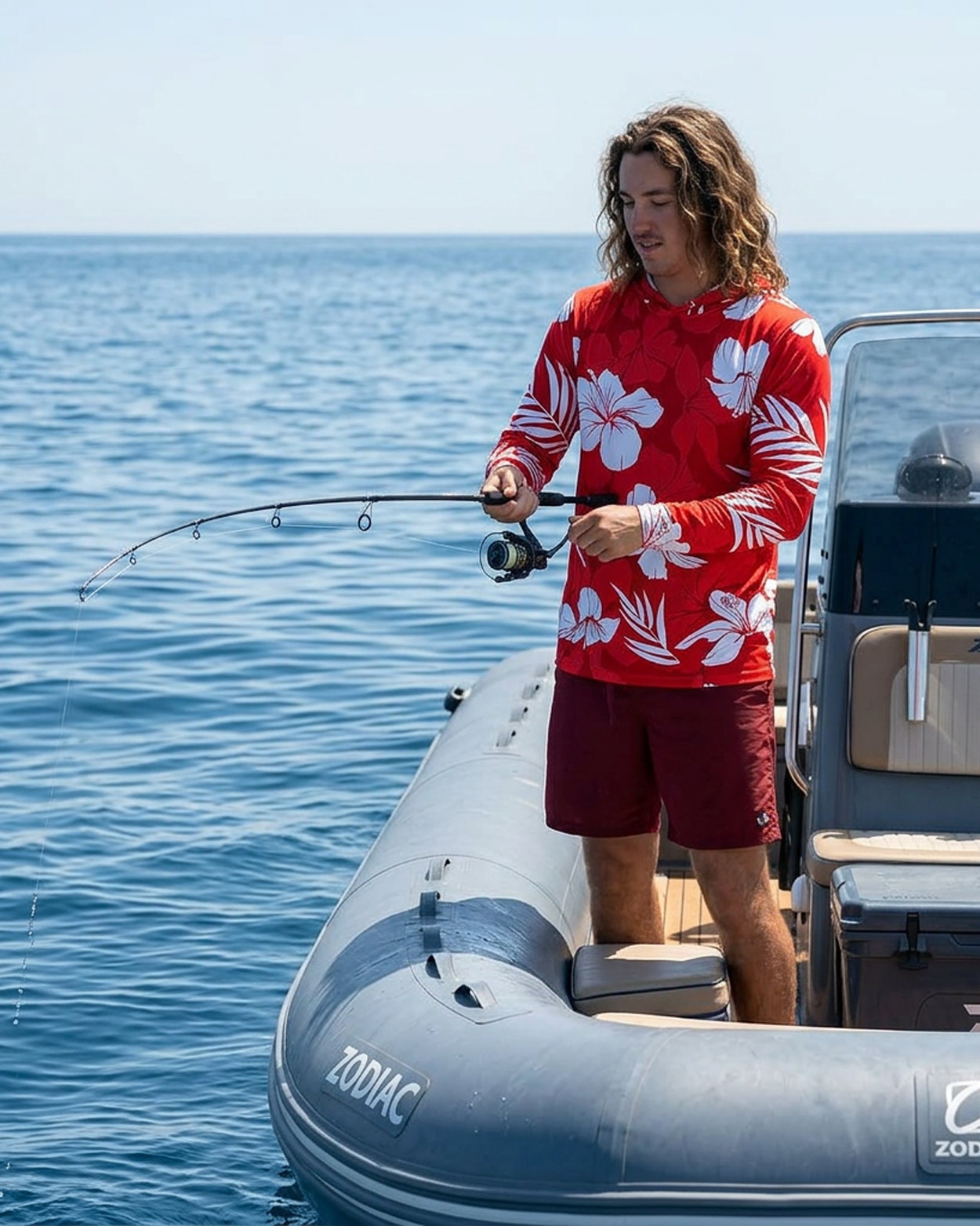 homme en rash pechant