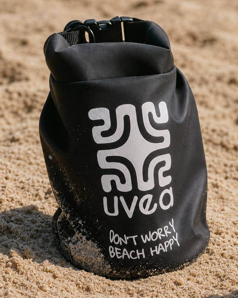 Sac UVEA dans le sable